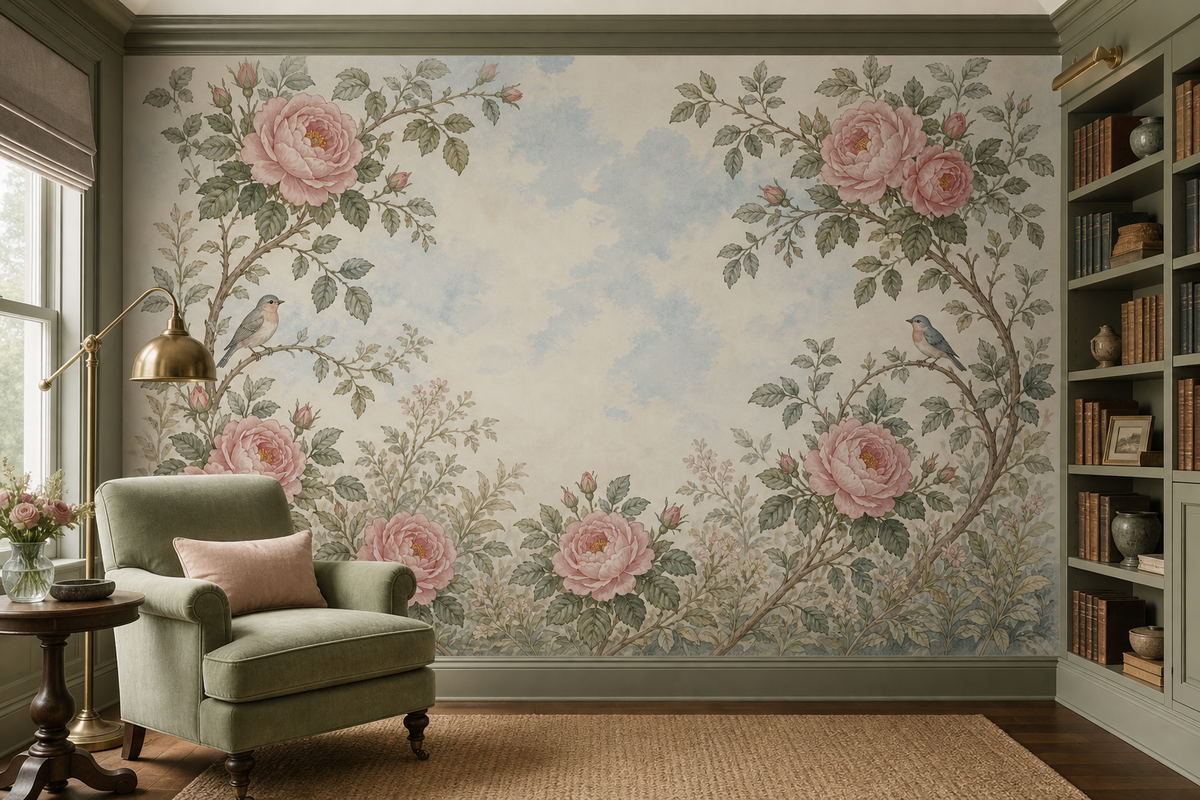 Rose Wild Wallpaper Mural product view