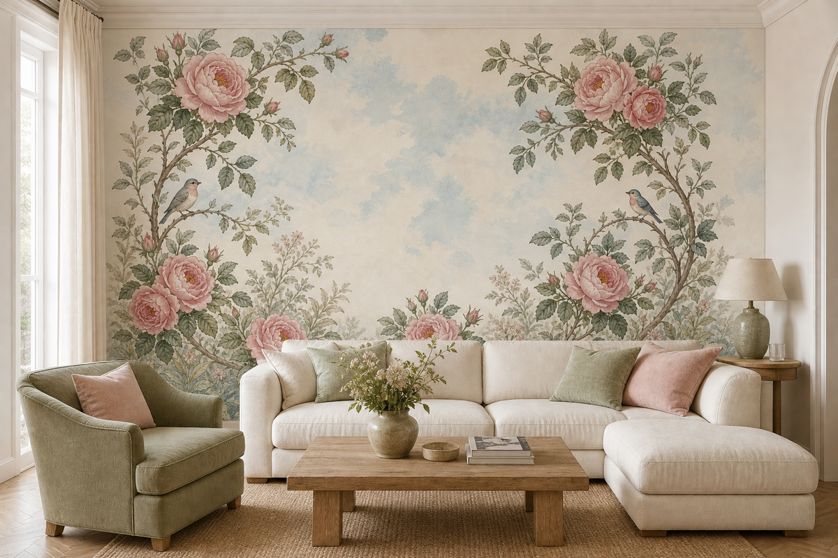 Rose Wild Wallpaper Mural product view