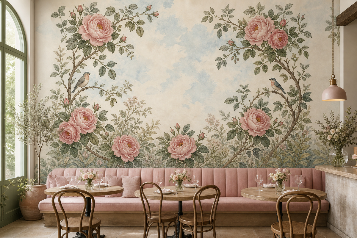 Rose Wild Wallpaper Mural product view