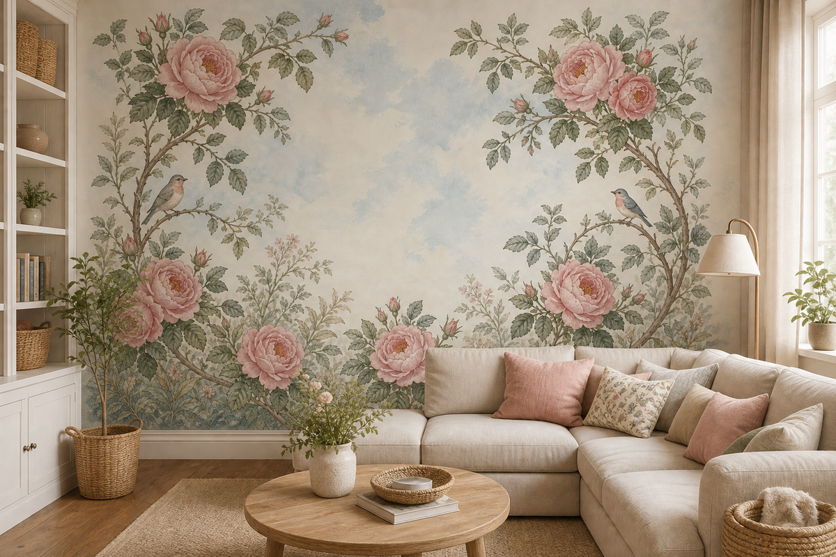 Rose Wild Wallpaper Mural product view