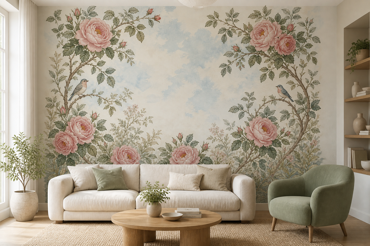 Rose Wild Wallpaper Mural product view