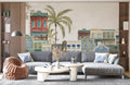 House Portrait Wallpaper Mural