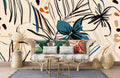 Indigo Garden Wallpaper Mural