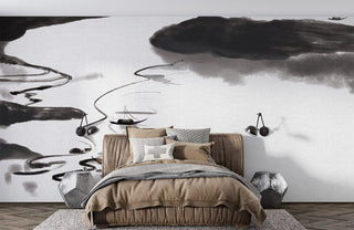 Watercolour River Wallpaper Mural