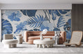 China Blue Wallpaper Mural
