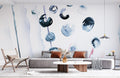 Raindrop Wallpaper Mural