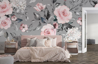 Various flowers Wallpaper Mural