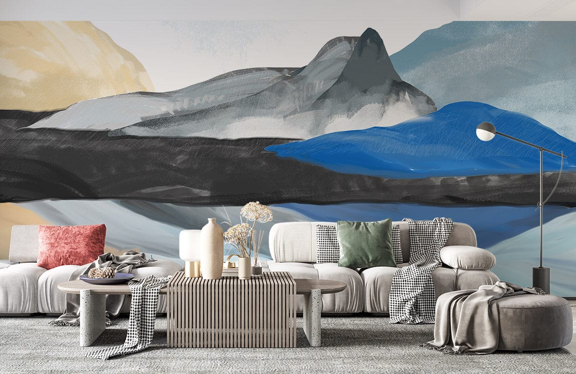 Mountain River Wallpaper Mural