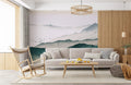 Foggy Mountain Wallpaper Mural