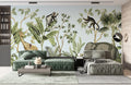 Animals In Jungle Wallpaper Mural