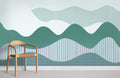 Gradient Mountain Wallpaper Mural