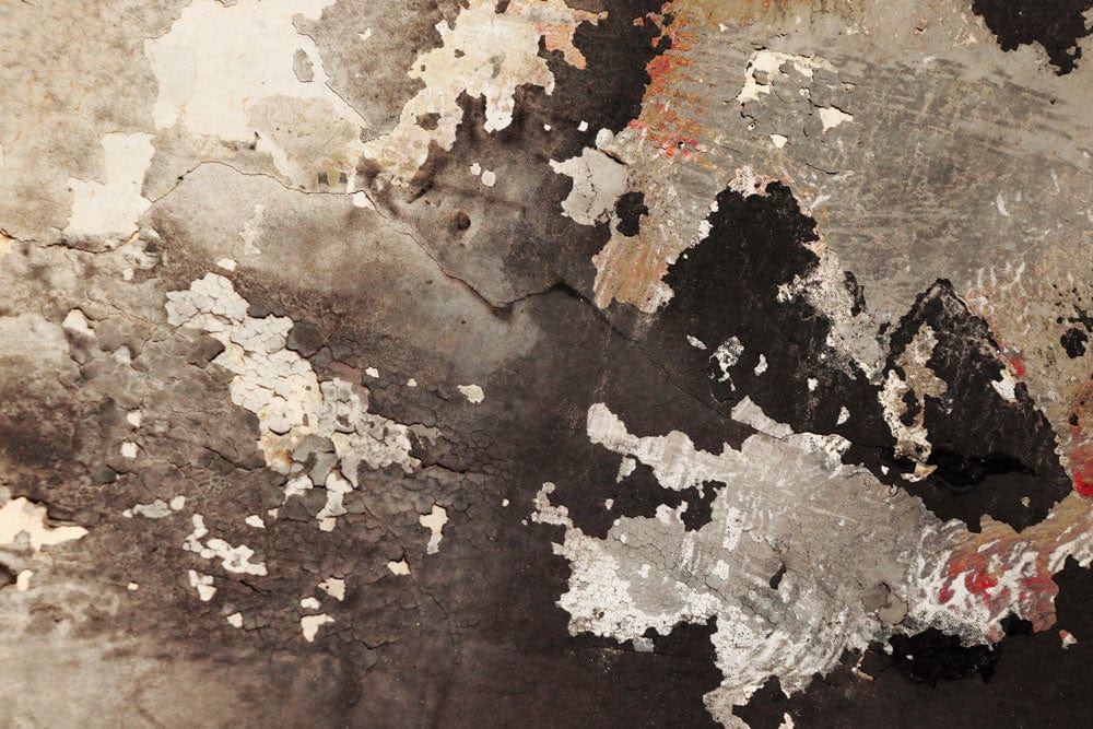 Vintage Grunge Textured Abstract Wallpaper in Earthy Monochrome Shades