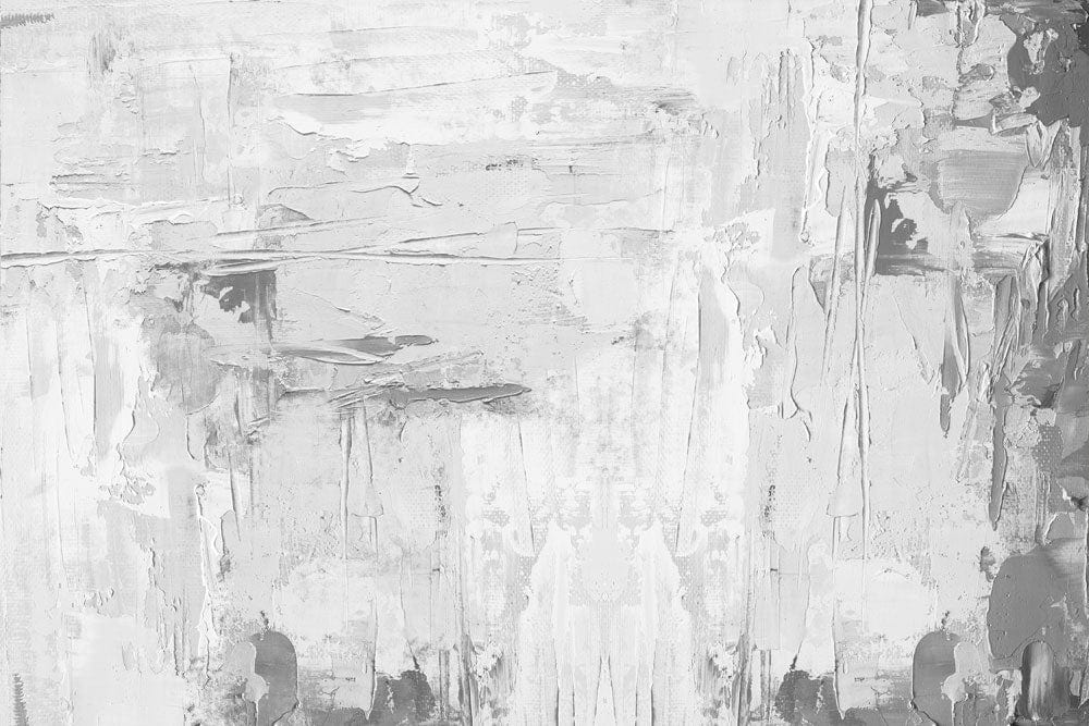 Abstract Textured Grey and White Contemporary Mural Wallpaper for Modern Interiors