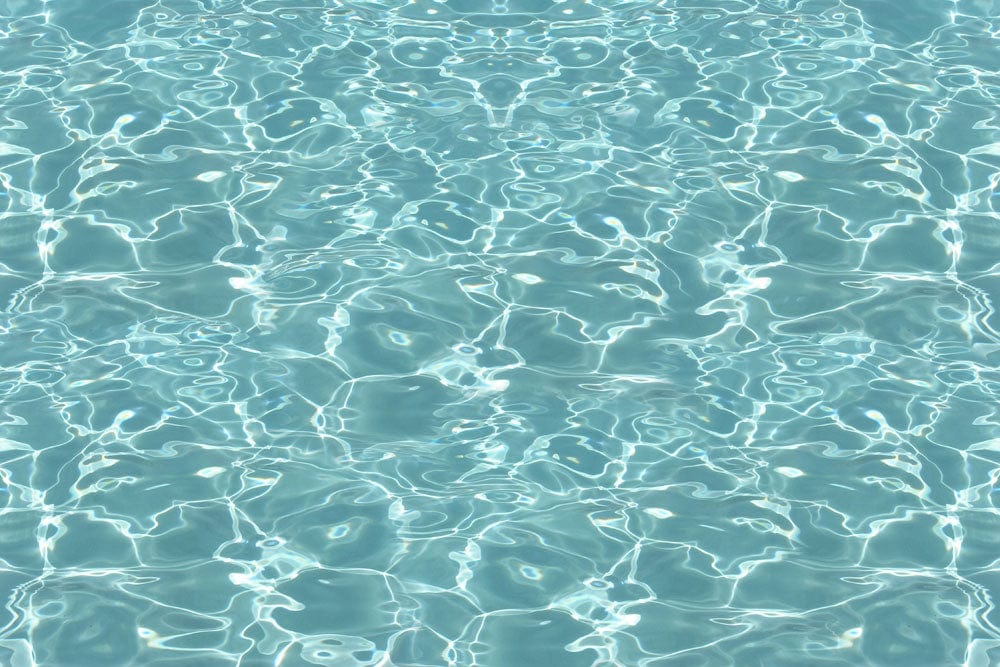Tranquil Aqua Water Ripple Effect Wallpaper for Serene Coastal Interiors