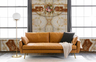 European Patterned Crystal Wallpaper Mural