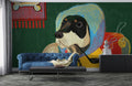 Mr Smoking Dog Wallpaper Mural