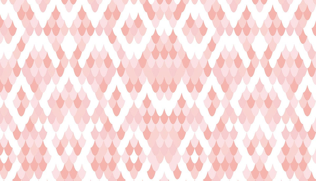 Geometric Blush Pink Diamond Pattern Wallpaper for Modern Interior Design