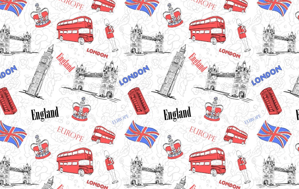 London Mark Wallpaper Mural