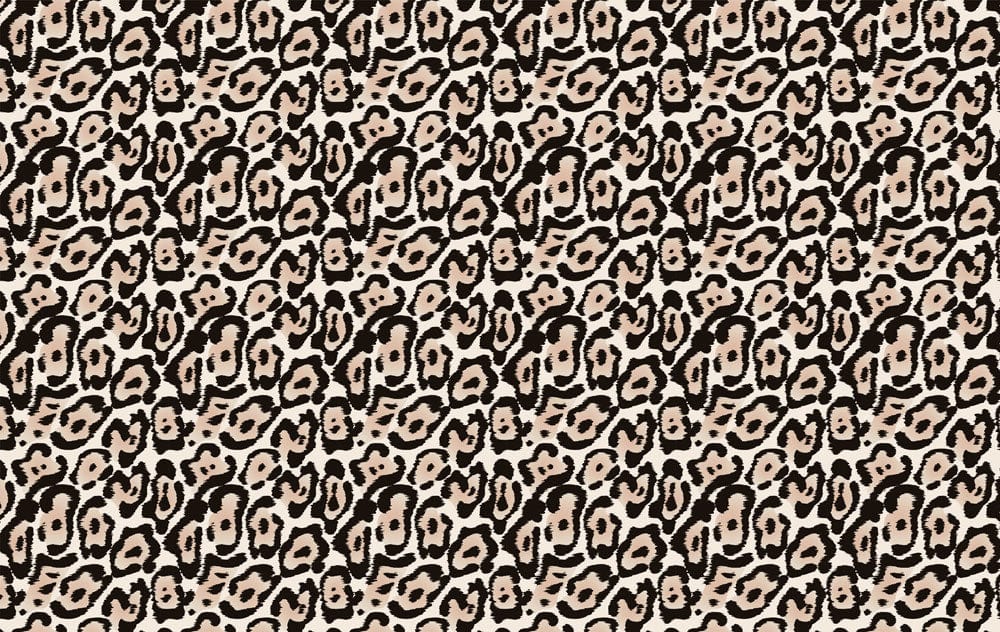 Leopard Print Impression Wallpaper Mural