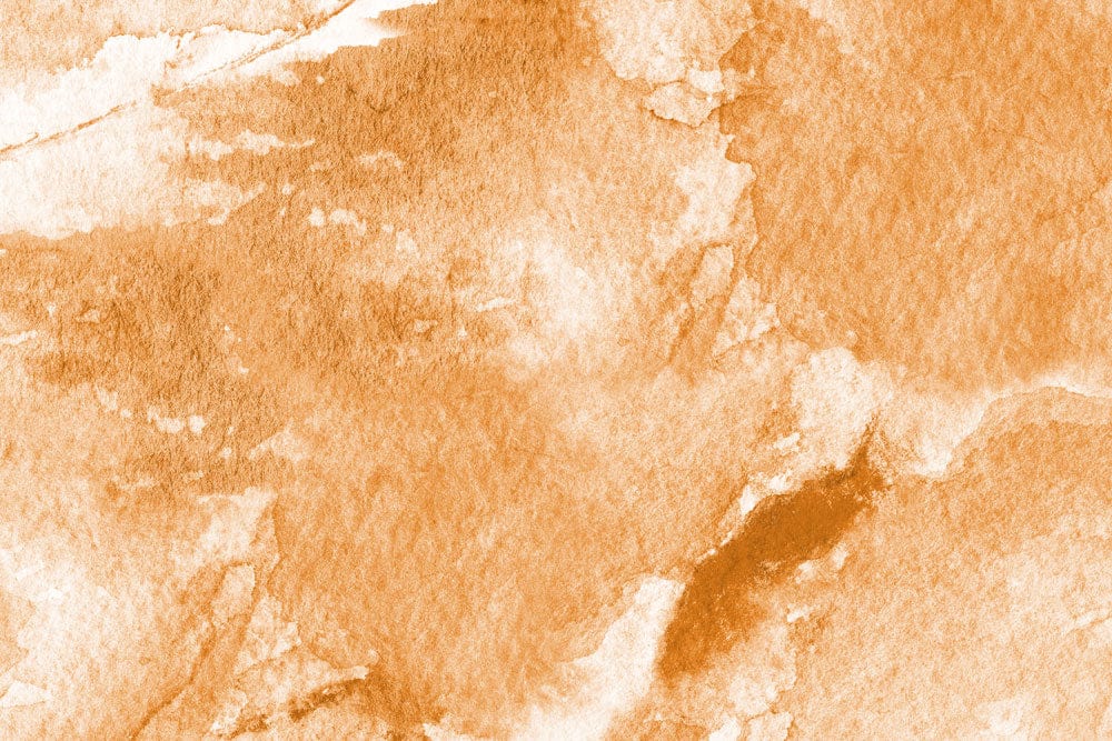 Earthy Watercolour Textured Orange Mural Wallpaper for Artistic Interiors
