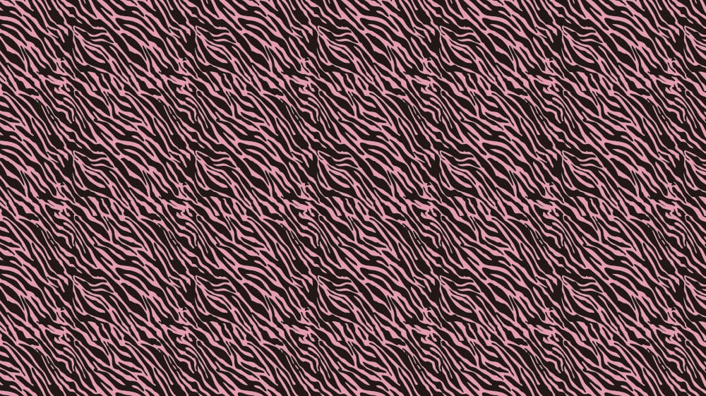 Pink Fur Vector Wallpaper Mural