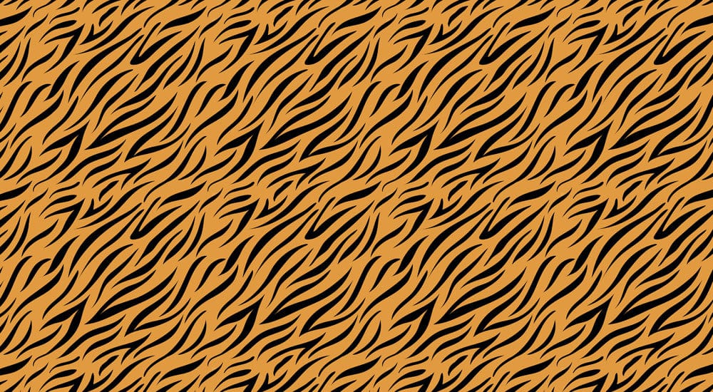 Fur Art Print Wallpaper Mural