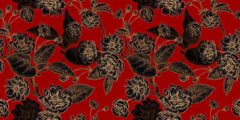 Gilt Blossom Wallpaper Mural