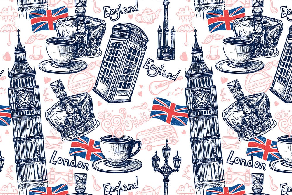 London Power Wallpaper Mural