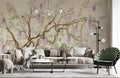 Vintage Wisteria Tree Wallpaper Mural