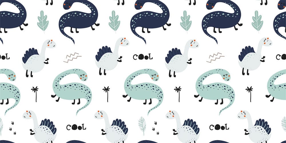 Happy Dinosaur Wallpaper Mural
