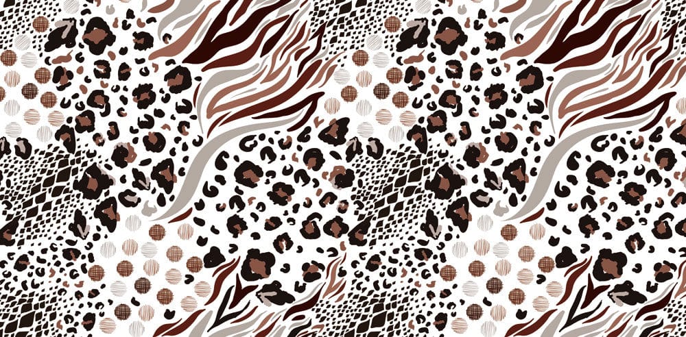 Mixed Fur Wallpaper Mural