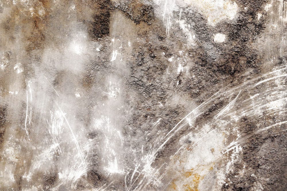 Industrial Concrete Textured Wallpaper in Rustic Earthy Tones - Modern Style Decor