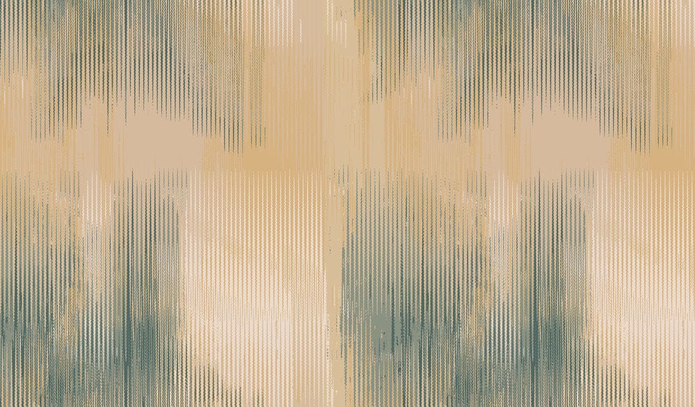 Serene Abstract Striped Wallpaper - Earthy Tones Modern Design Elegance
