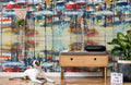 Abstract Colorful Painting Wallpaper Mural