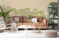 Abstract Lotus Pool Wallpaper Mural