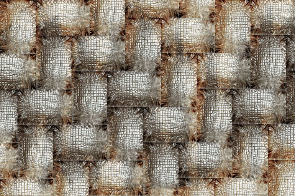 Rustic Woven Texture Wallpaper in Earthy Tones for Modern Interiors