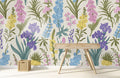 Colourful Lavenders Wallpaper Mural