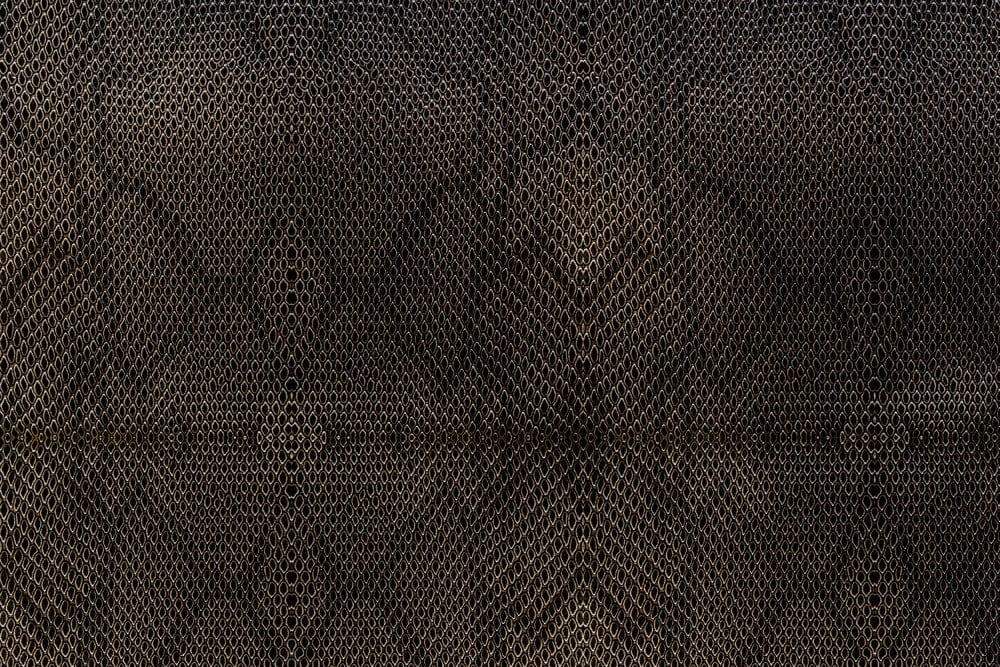 Dense Black Python Skin Texture Wall Murals | Ever Wallpaper UK