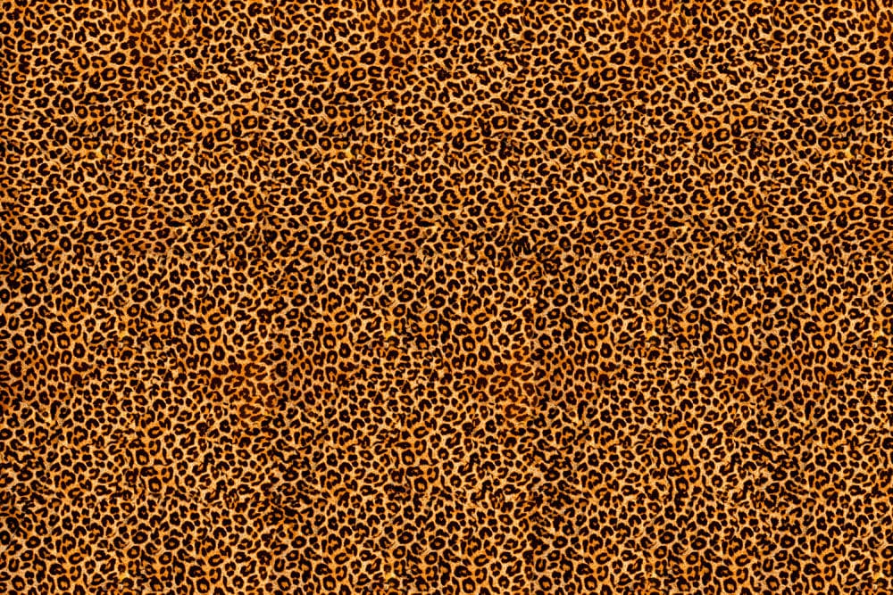 Exotic Leopard Print Wallcovering in Warm Earthy Tones for Interiors