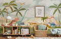Dinosaurs Gathering Place Wallpaper Mural