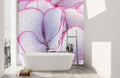 Enlarged Hydrangea Wallpaper Mural