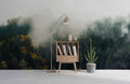 Fog Filled Forest Wallpaper Mural