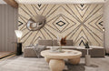 Geometric Eye Marble Wallpaper Mural