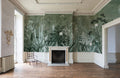 Green Bushes Silhouette Wallpaper Mural
