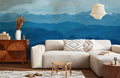 Hazy Blue Mountains Wallpaper Mural