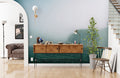 Heavy Fog Field Wallpaper Mural