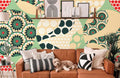 Kaleidoscope Circles Wallpaper Mural