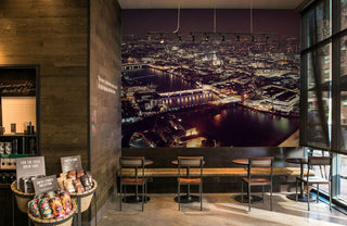 London by Night Wallpaper Mural