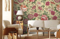 Moonflowers & Petunia Wallpaper Mural