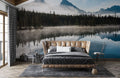 Mountains Afar Wallpaper Mural